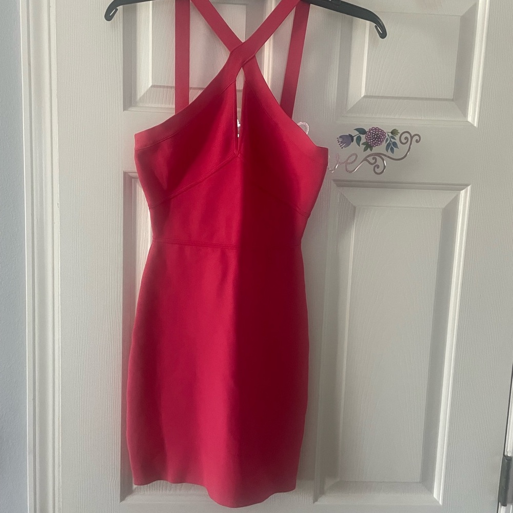 BCBG Max Azria - Women’s Barbie Pink bodycon dress. Size S
